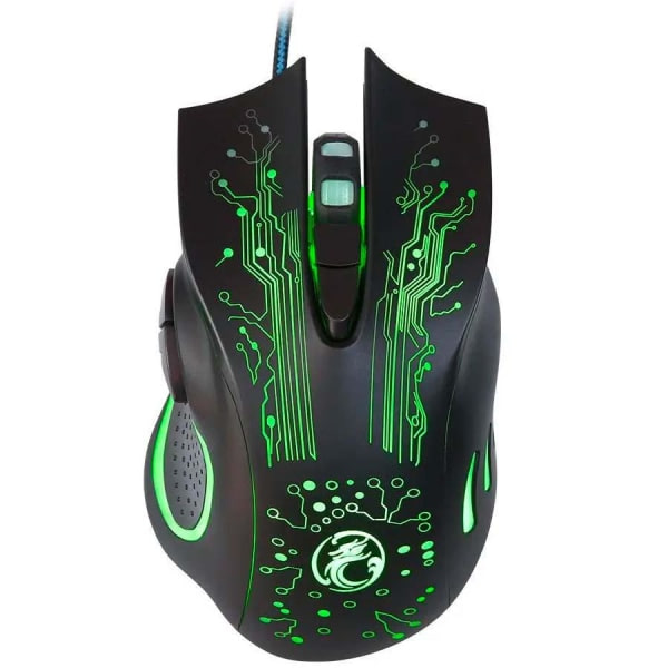 TG iMICE Gaming Mus X9 Sort