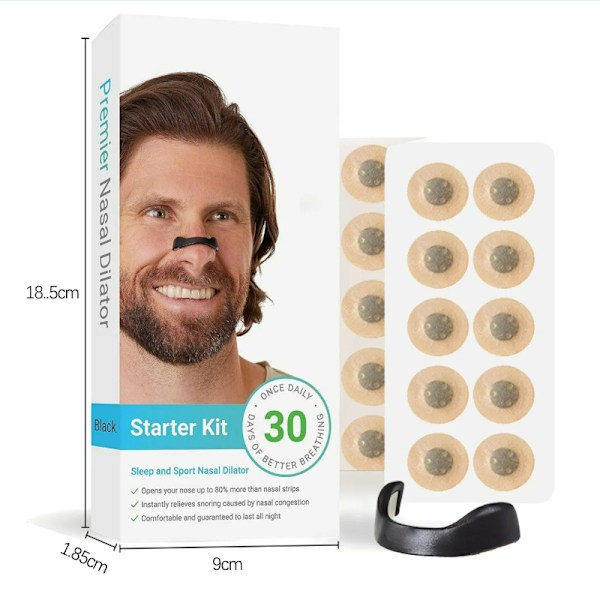 Uusi nenähengityksen laajennin urheiluun, ilmastointi nenälaastari, kuorsauksenestolaastari, magneettinen nenätuki suoraan tehtaalta 30 pairs of white arc stickers A