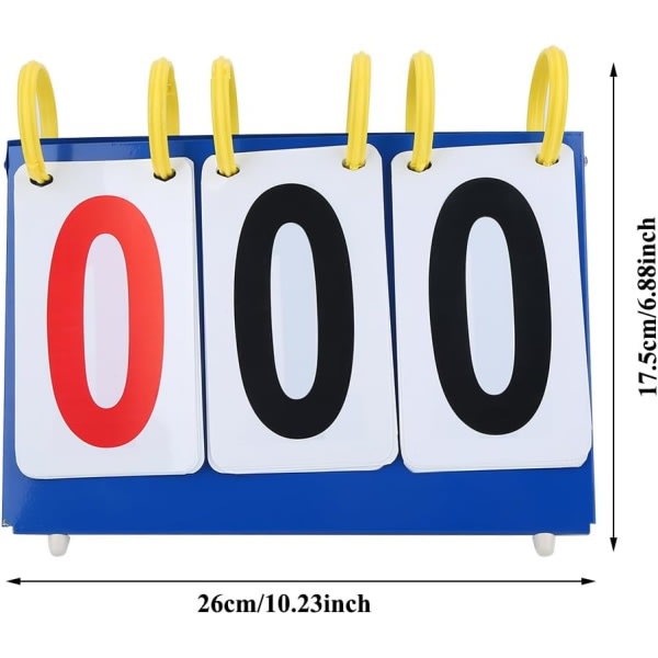 Galaxy Skolans basketmatch dommer resultattavle (3 sifre) 1 stk