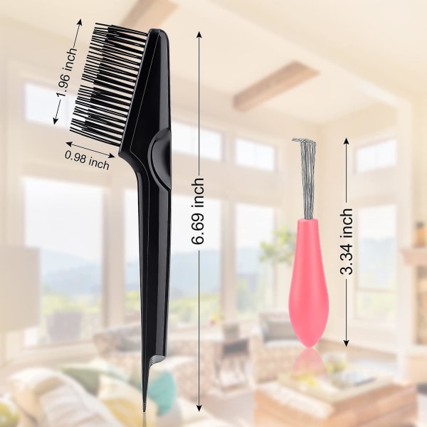 TG Hair Brush Cleaner - H?rborste Comb Cleaner Tool - Reng?ringsverktøy f?r h?rborste