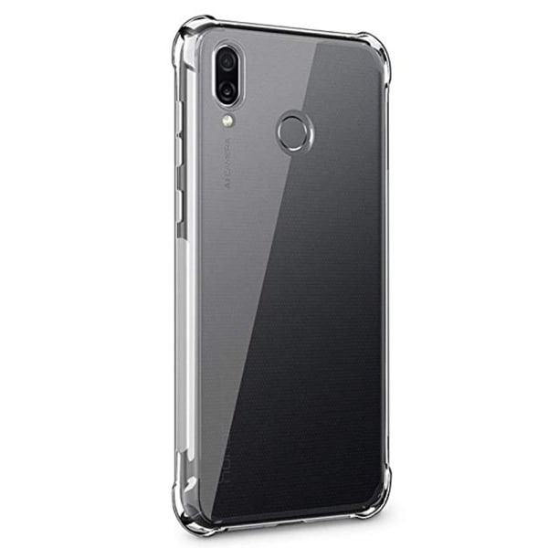 TG Huawei Honor Play - Støtdempende Silikondeksel (FLOVEME) Transparent/Gjennomsiktig