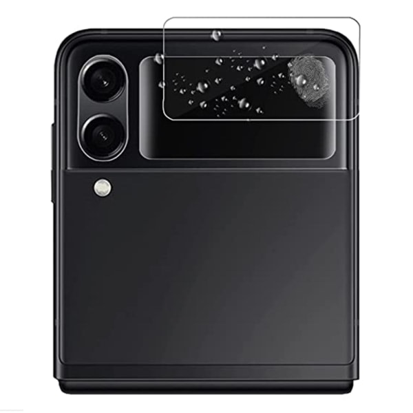 TG 3-PACK Galaxy Z Flip 3 1 sett Skjærmbeskyttelse (Bakside) Kameralinsbeskyttelse Gjennomsiktig