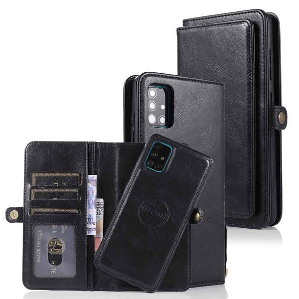 TG Samsung Galaxy A71 - Professionelt Wallet-etui Brun