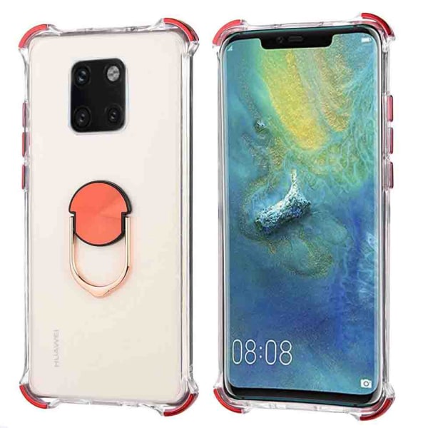 TG Eksklusivt Deksel med Ringholder - Huawei Mate 20 Pro Rød