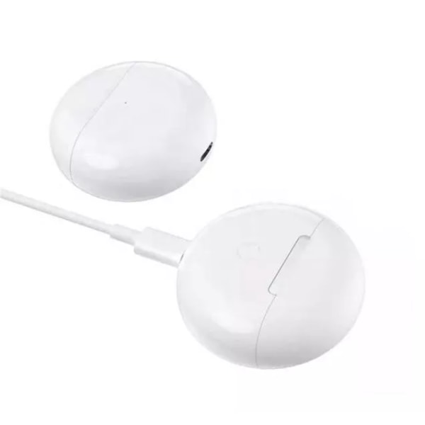 Original i12 Tws Stereo Trådlösa 5.0 Bluetooth In-Ear Hörlurar med iPhone-fodral white Pro6