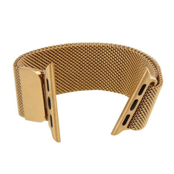 Metallarband Milanese Loop Guld f?r Apple Watch 42/44/45mm Guld