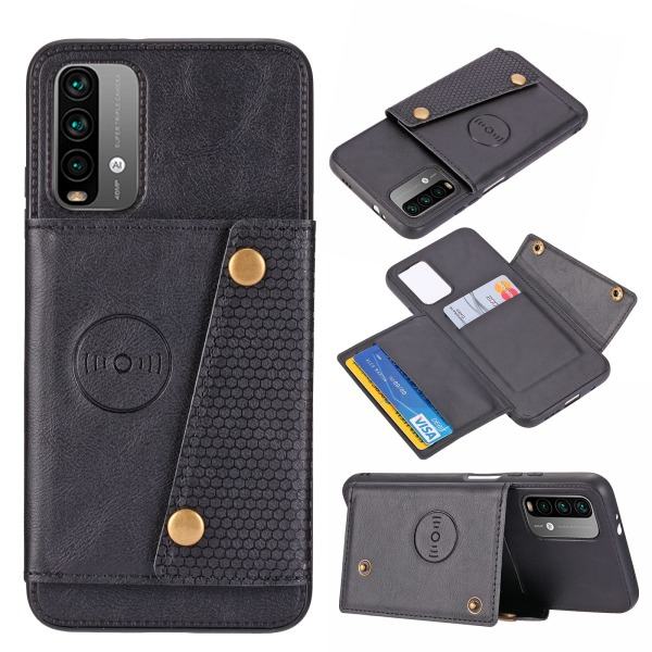 TG Xiaomi Redmi 9T - Mobilcover med Kortlomme Rød