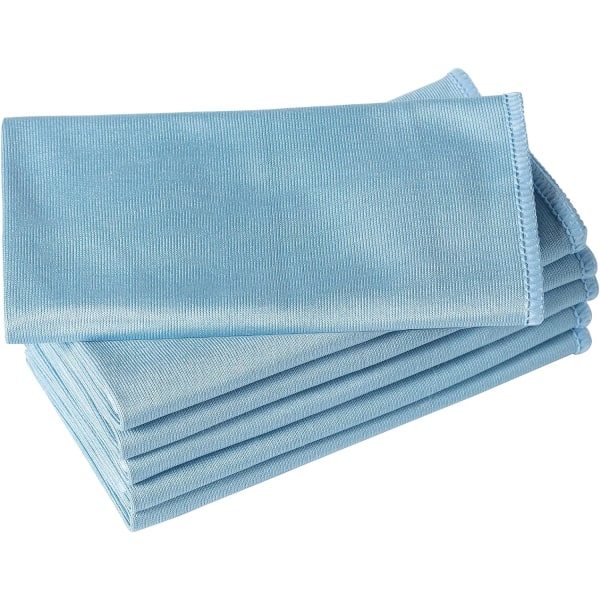 6-pack mikrokuituliinat, 16 tuumaa X 16 tuumaa, nukkaamattomat