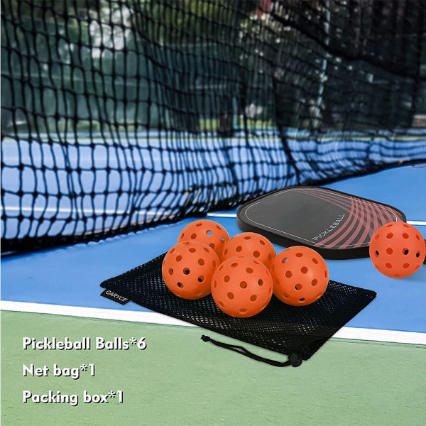 TG Franklin Sports -40 Outdoor Pickleballs - USA Pickleball Godkjent