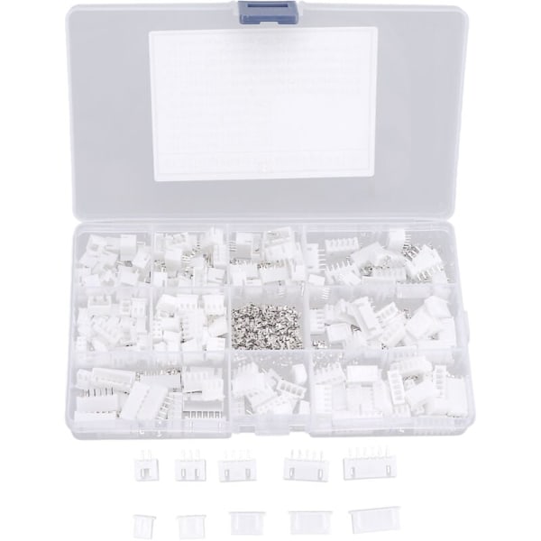 500 st Jumper Wire Connector Terminal 2.54mm Hölje Hona Stift Header Connector Kit, DUBUNS