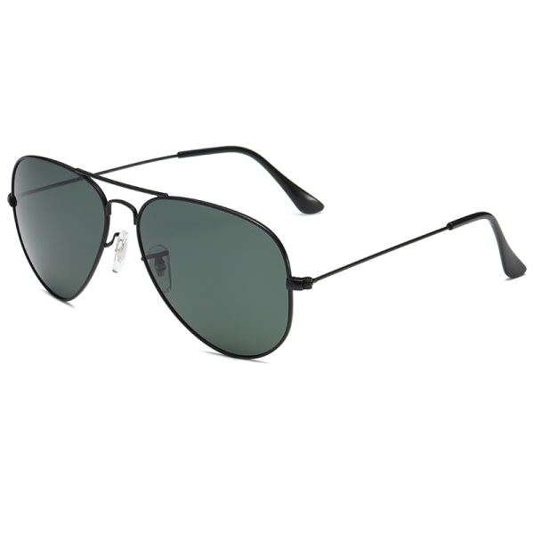 TG Svarta/gröna mænd sportpolariseret solglasögon UV400-beskyttelse