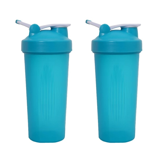 TG Stor kapacitet shaker kop milkshake proteinpulver fitness blå