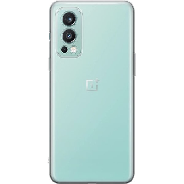 OnePlus Nord 2 5G Läpinäkyvä TPU-kuori