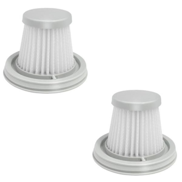 Nya kompatibla Xiaomi Mijia handhållna bil mini dammsugarfilter, 2-pack