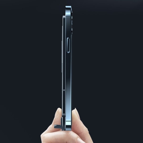Foldbar Laptop Stativ 7 Højdejusterbar Ergonomisk Aluminium Riser Platform Super Stabil til 4-12,9\" Laptops Sølv