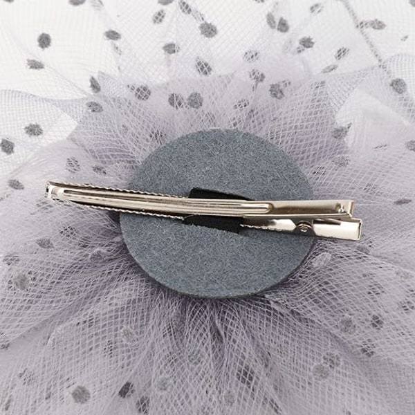 TG Hatt för Kvinnor Cocktail Tea Party Huvudbonader Blomma Mesh Band Fjädrar Pannband