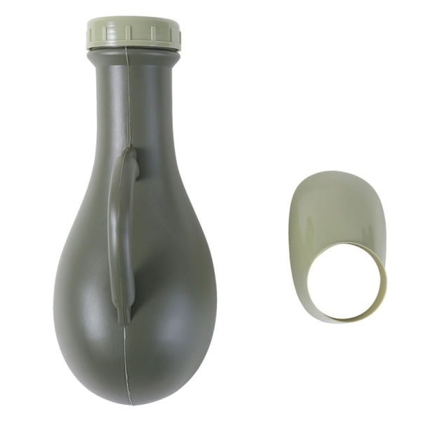 Bærbar urinal for män och kvinnor (armégrön), unisex urinal för