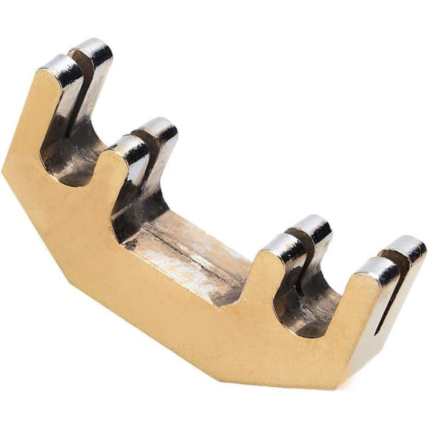 Galaxy Violin Mute – Kromlegering Øve Mute til 1/2/3/4 4/4 violin (Guld)