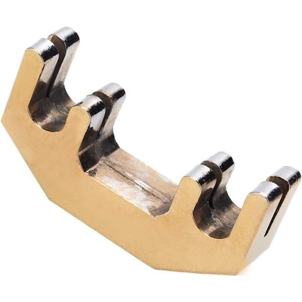 Galaxy Violin Mute – Kromlegering Øvingsdemper for 1/2/3/4 4/4 fiolin (Gull)