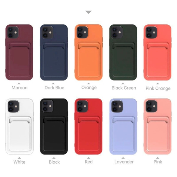 TG iPhone 11 - Praktisk og Stilfuld FLOVEME Cover med Kortholder - Rosa