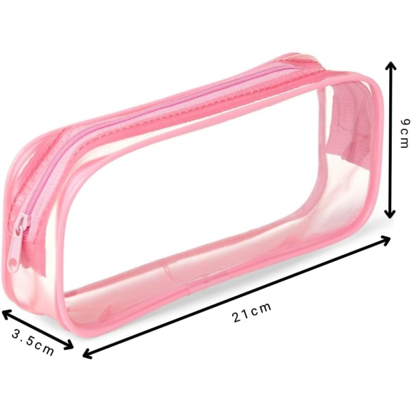 rosa - Läpinäkyvä kotelo ylioppilastutkintoon, toimistotyöhön