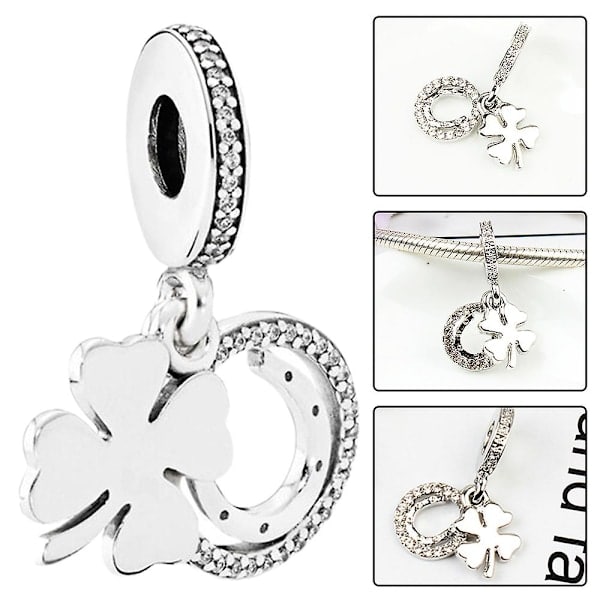 REMAKE Pandora 925 Sølv Charms med Hjerte