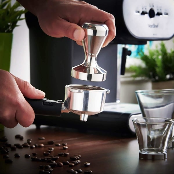 Galaxy Coffee Tamper, 51 mm Espresso Coffee Tamper, Espresso Coffee Pulver, Coffee Press Tamper