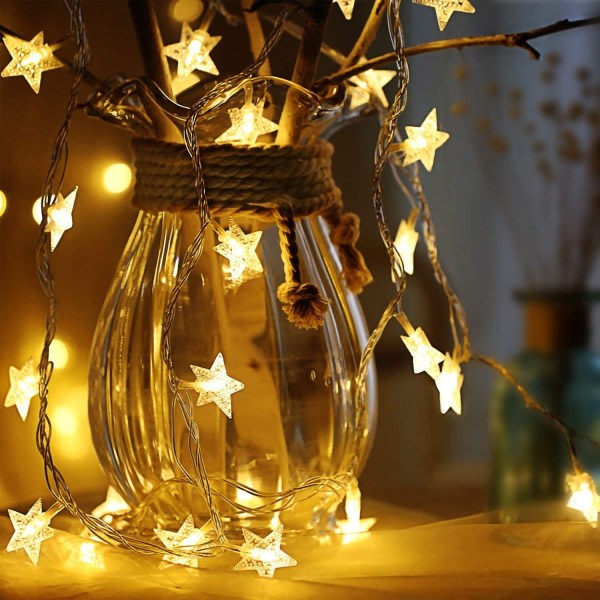 Star String Lights, 6M LED String Lights