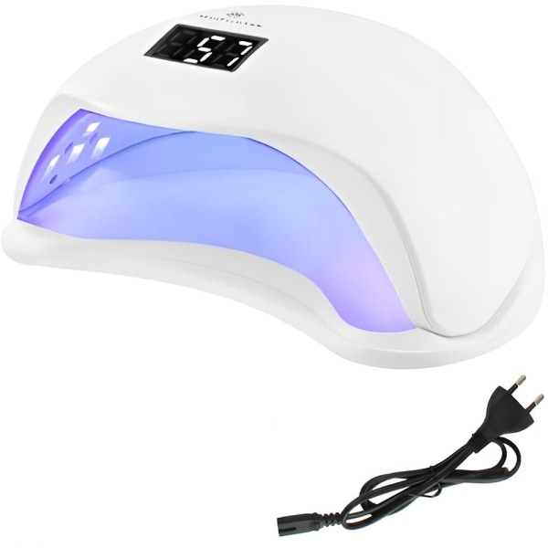 UV-lampe til Gel Polish - Bevægelsessensor - 48 W Vit White