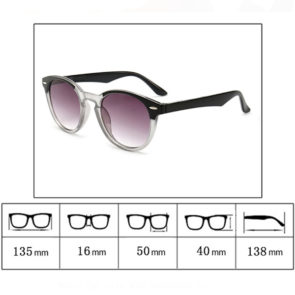 Smarte solbriller med styrke! (1.0 til 4.0) Pink Rosa +3,0