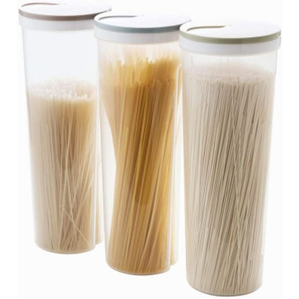 3:a Plast Matbehållare Köksnudlar Spaghetti Pasta Stora
