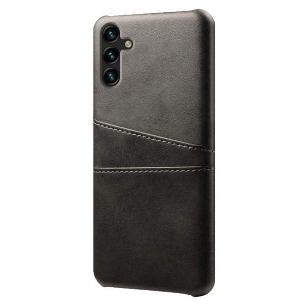 Til Samsung Galaxy A54 5G Etui med 2 kortlommer Sort