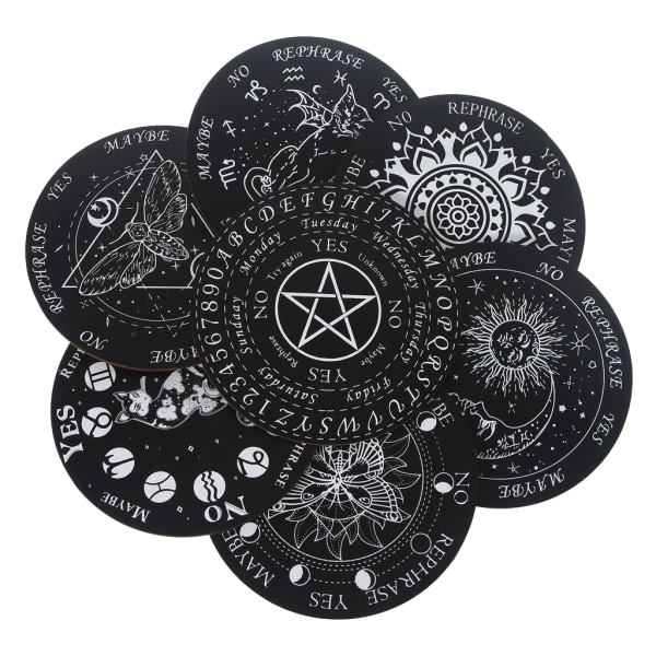 Mystery Dowsing Divination Board Hem Butik Dekoration Witchcraft Alter Supplies null - G 25cm