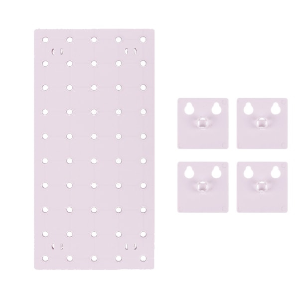 Wall Control Pegboard-hylly Vaakasuora Pegboard - Helppo Valkoinen S