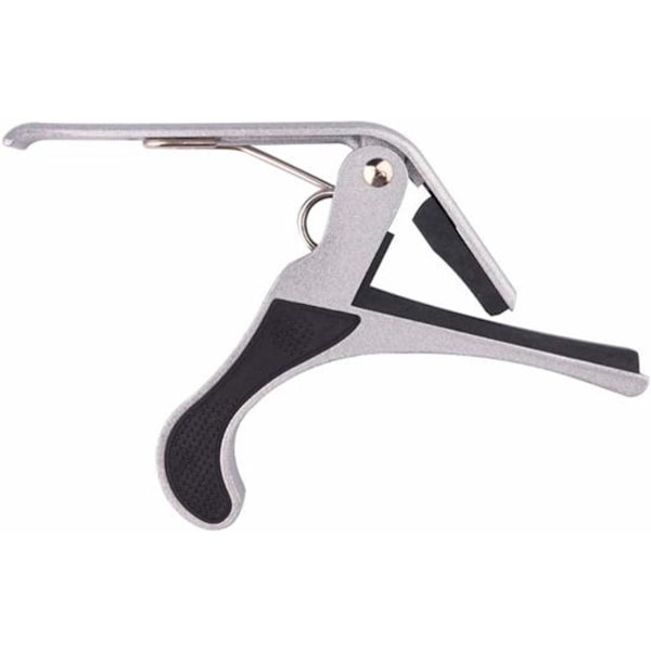 Gitarr Capodaster - Capo - Gitarr - Elektrisk - Akustisk - Aluminium - Silver