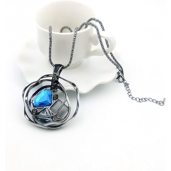 Lång kedja halsband för eleganta kvinnor hänge halsband med ,ZQKLA