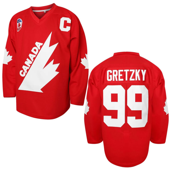 Gretzky Jersey 1991 Labatt Team Coupe Canada Cup Hockeytröja L