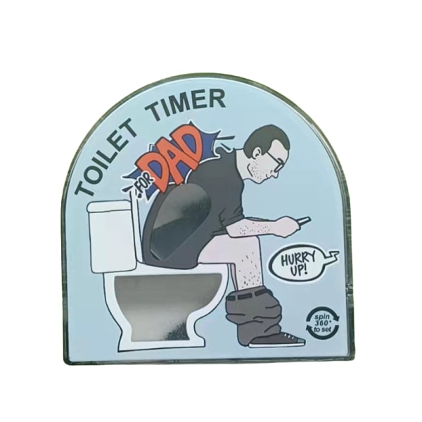 TG 5 minutters timeglastimer, mandlig timeglas-toilettimer (1 stk)