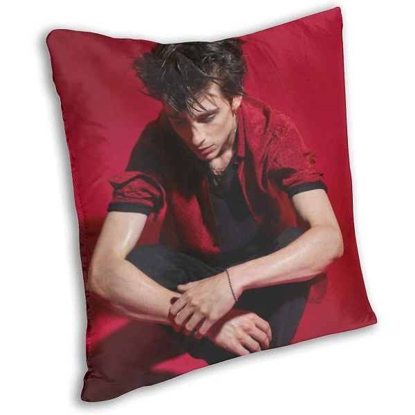 Timothee-chalamet putetrekk 18x18 Tilpasset myk putedekor putevar med skjult glidelås (to sider) 18 \"x18\"