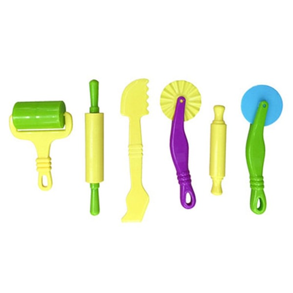 Knådningsverktyg Lekdegsverktyg, 20 stycken degtillbehörleksaker för barn, multifunktionella degverktyg för barn