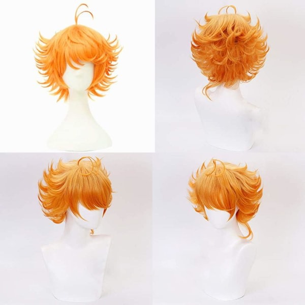 TG Anime Cosplay Peruk med gratis perukmössa för My Hero Academia (Emma)