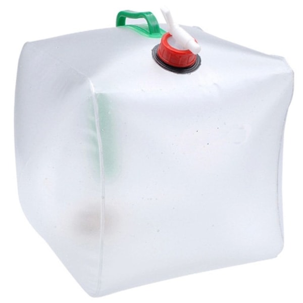 Utomhuscamping 20L hopfällbar hink stor kapacitet PVC vattenflaska drickspåse