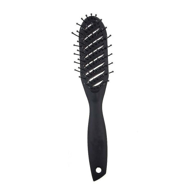 TG Böjd Ventilationsborste Styling Hårborste Snabbare Fönning Kam För Män Kvinnor, Styling Curling Kam (1:a) Botao