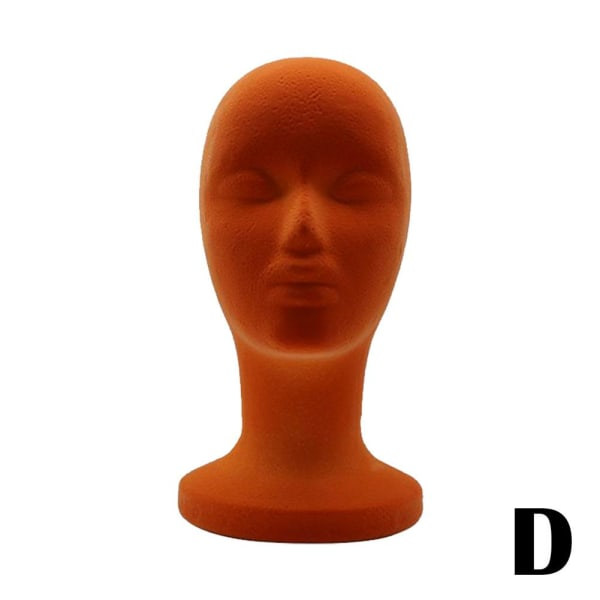 TG Vaahtopää Naisen Mannekiinipää Lasit Hattu Näyttöjalusta Hattu Keltainen 30cm