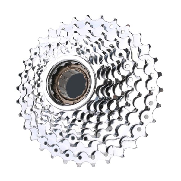 MTB Mountainbike Kassett 6 7 8 9 10 Växlar 14-28T 13-28T 13-32T 11-36T Cykel Frihjul Silver 6-växlad