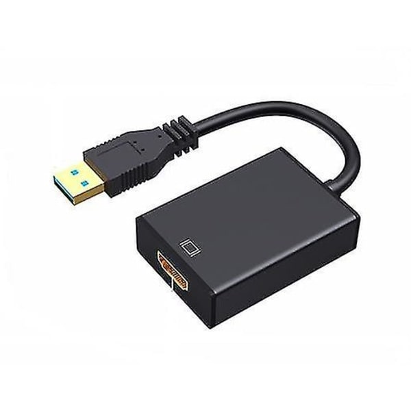 1080P Full HD Video Audio Multi Monitor Converter USB 3.0 till HDMI Adapter, Adapter för PC