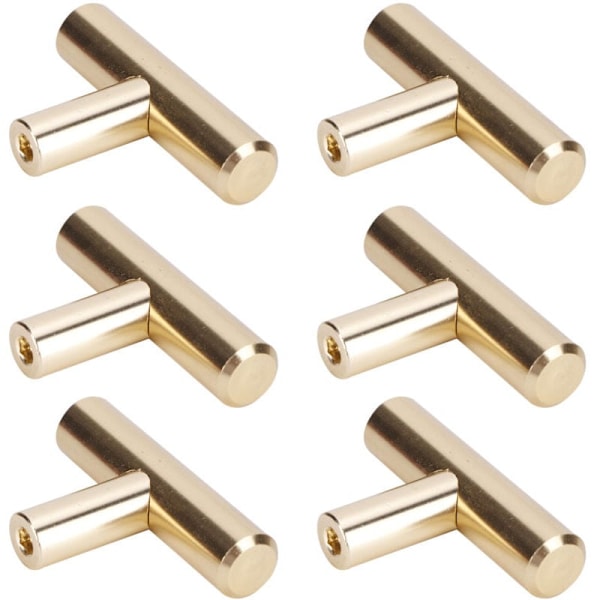 Møbel reservedeler 6 stk. Gull aluminium kommode..DEBUNS