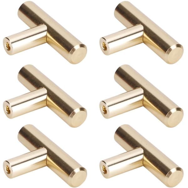 Reservdelar möbler 6 st. Guld aluminium byrå..DEBUNS