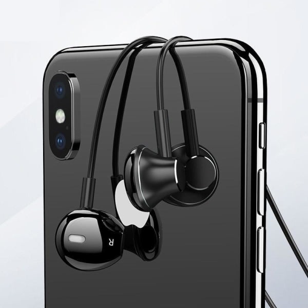 TG Floveme In-Ear Headset, Bluetooth, 4 timers spilletid - Sort Sort