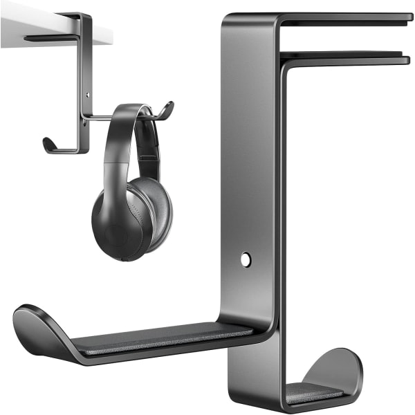 Bordstativ for spillhodetelefoner, multifunksjonell hodetelefonholder med